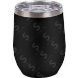 Termo Vaso de acero 350ml Napa Negro Mate