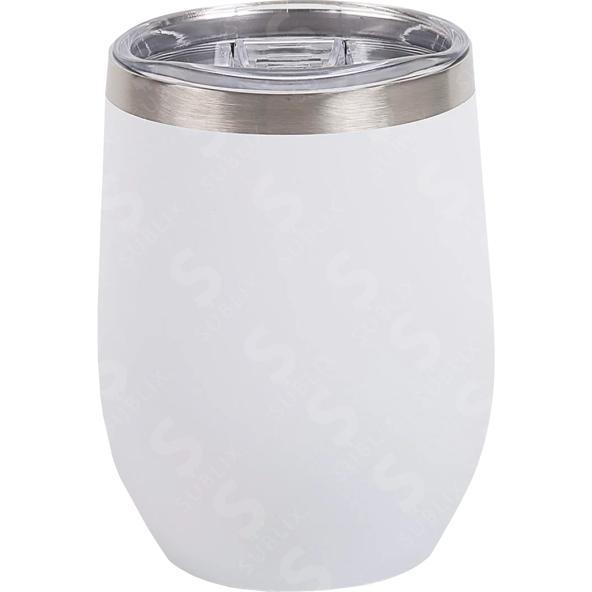 Termo Vaso de acero 350ml Napa Blanco Mate