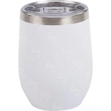 Termo Vaso de acero 350ml Napa Blanco Mate