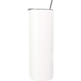 Vaso de Acero 20 oz. Cabos con Popote (Caja de 5 )