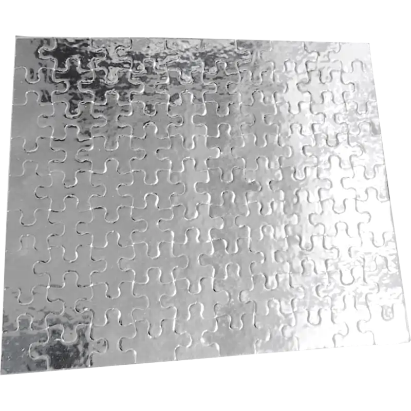 Rompecabezas Carton A4 90 Pcs 23x19 Plata
