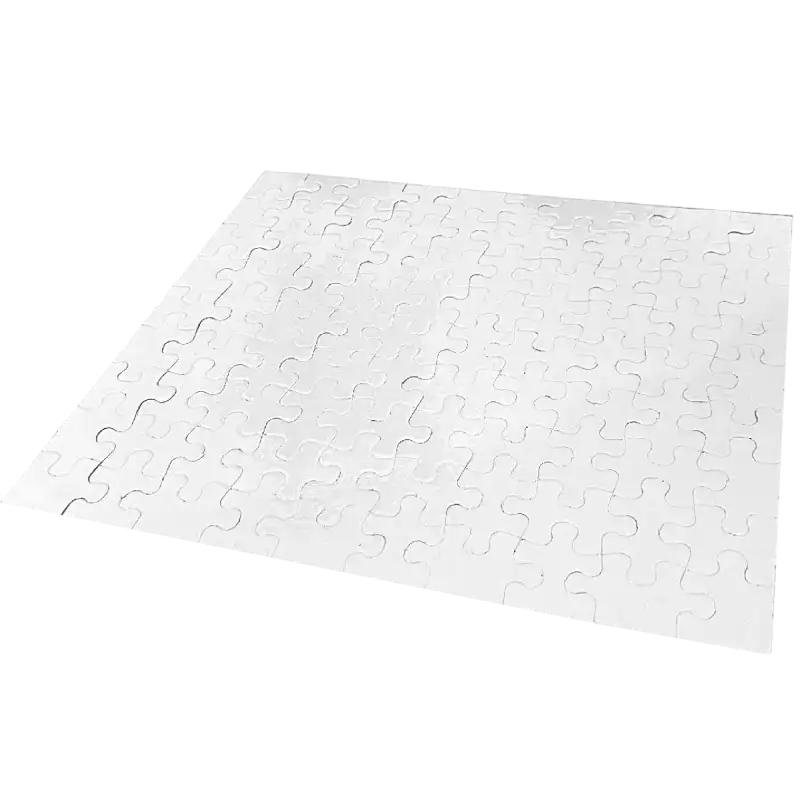 Rompecabezas Carton A4 90 Pcs 23x19 Blanco perlado