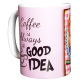 Taza de cerámica 15oz Blanca Grado AA Color Make