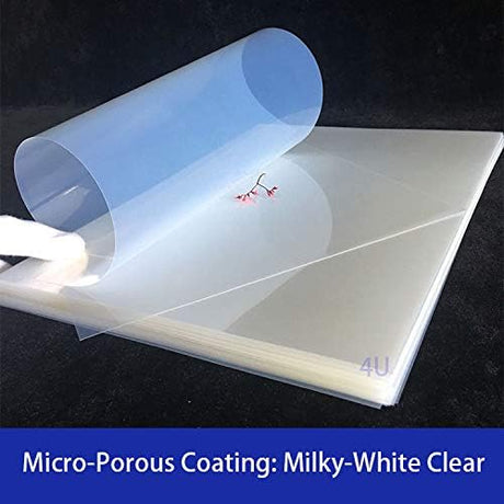 Rollo de Film Transparente Imprimible Inkjet Core 2" – 10 m (Compatible Epson T3170 con Tinta Pigmentada)