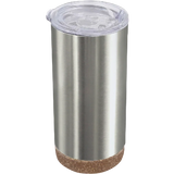 Termo Vaso de acero base corcho 17oz Texas (Caja de 5)