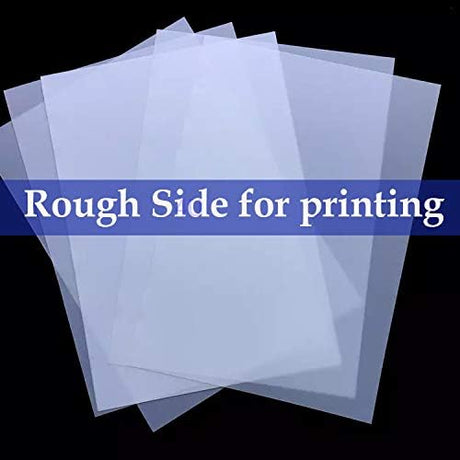 Rollo de Film Transparente Imprimible Inkjet Core 2" – 10 m (Compatible Epson T3170 con Tinta Pigmentada)