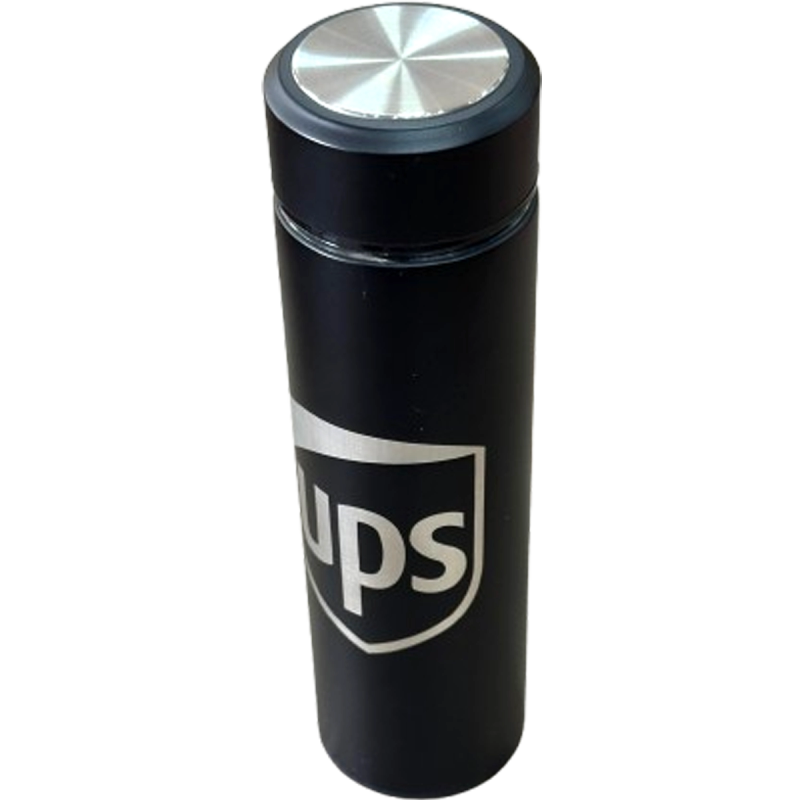 Termo Vaso de acero 500ml Roof Negro Mate (Caja de 5)