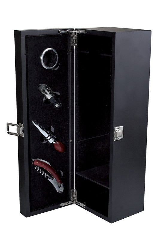 SET PARA VINOS CABERNET - NEGRO