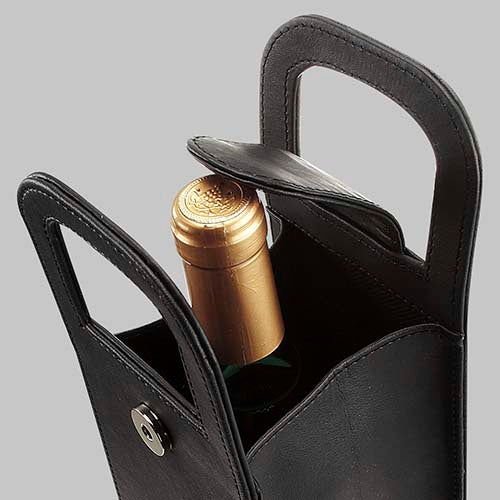 ESTUCHE PARA VINOS MOLORI - NEGRO