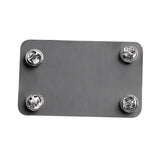 PLACA METÁLICA CON GRABADO MD - GRIS OXFORD