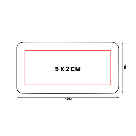 PLACA METÁLICA CON GRABADO MD