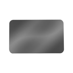 PLACA METÁLICA CON GRABADO GDE - GRIS OXFORD