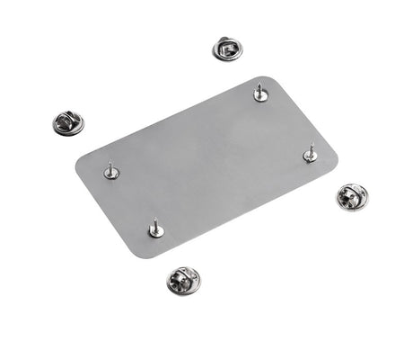 PLACA METÁLICA CON GRABADO GDE