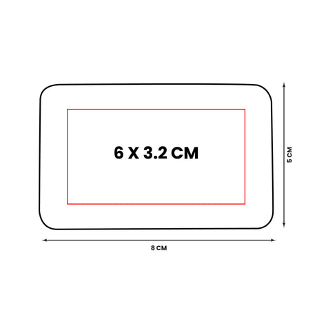 PLACA METÁLICA CON GRABADO GDE