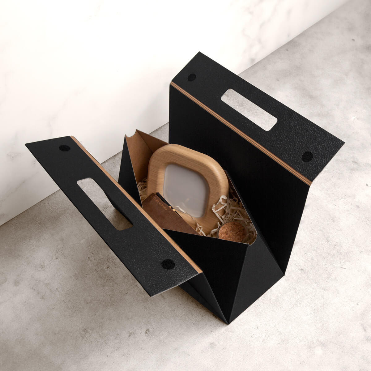 CAJA DE REGALO KIBO - NEGRO