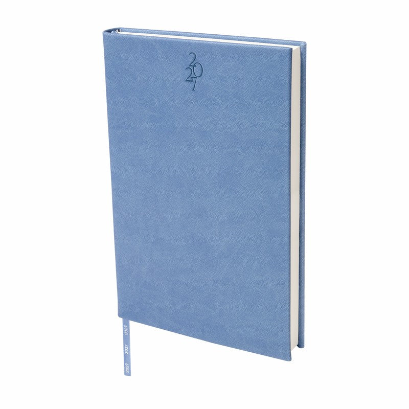 AGENDA DIARIA CLÁSICA 2027 - AZUL CIELO
