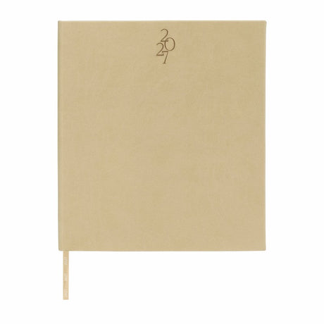 AGENDA EJECUTIVA CLÁSICA 2027 - BEIGE