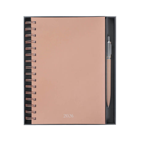 AGENDA DIARIA LETTE 2026 - ROSA