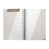 AGENDA DIARIA LETTE 2027 - GRIS