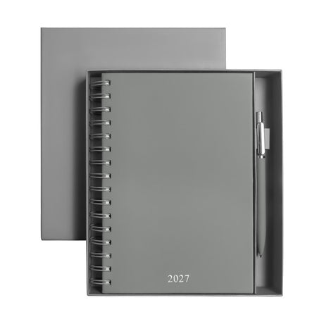 AGENDA DIARIA LETTE 2027 - GRIS