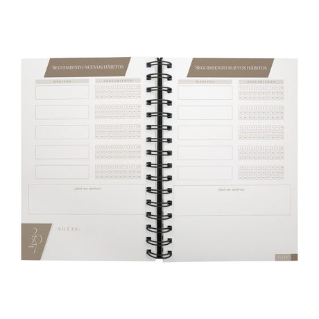 AGENDA DIARIA LETTE 2027 - NEGRO