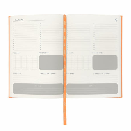 AGENDA DIARIA TERRA 2027 - NARANJA