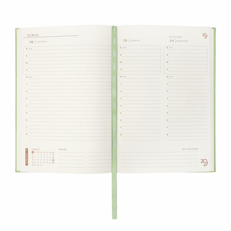 AGENDA DIARIA TERRA 2027 - VERDE