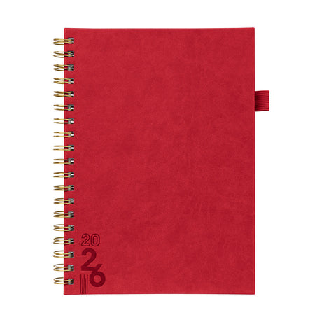 AGENDA SEMANAL TERRA 2026 - ROJO