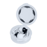 AURICULARES SOCCER - BLANCO CON NEGRO