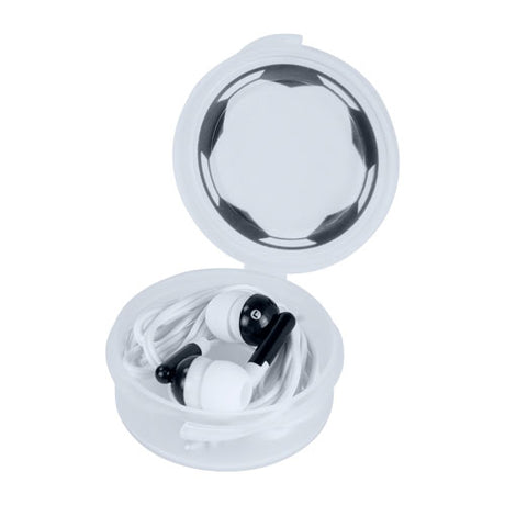 AURICULARES SOCCER - BLANCO CON NEGRO