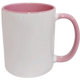 Taza de cerámica 11oz Blanca Reforzada Interior y asa (Caja de 36) Blue Heat | Negro | SKU BAARFCI036011OBK | Blue Heat