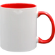 Taza de cerámica 11oz Blanca Reforzada Interior y asa (Caja de 36) Blue Heat | Rojo | SKU BAARFCI036011ORD | Blue Heat