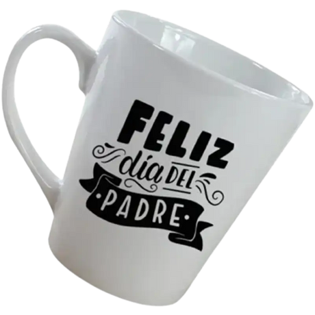 Taza de cerámica 12oz Blanca  Reforzada Cónica (Caja de 36) Blue Heat | vista 6 | Blue Heat
