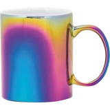 Taza de cerámica Blue Heat 11oz Caja Reforzada Espejo  arcoiris (Caja de 36)(copia)