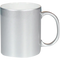 Taza de cerámica dorada y plateada. Reforzada (Caja de 36 pzas) Blue Heat