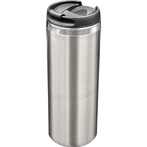 Vaso de Acero 450ml Tipo Starbooks Blue Heat | Plata | 1 pieza | SKU BABVSSB012450MSV-1 | Blue Heat