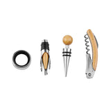 SET PARA VINOS VERDOT - BEIGE