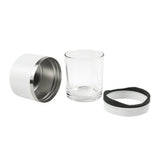 VASO WHISKERO BASILE - BLANCO