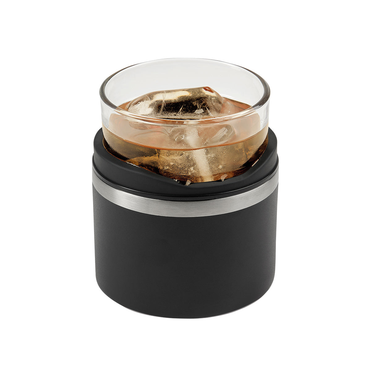 VASO WHISKERO BASILE - NEGRO