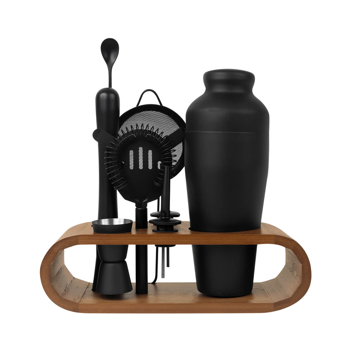 SET SHAKER MIXARE - NEGRO