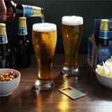 SET DE VASOS PARA CERVEZA MALTIS - PLATA