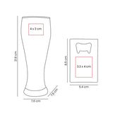 SET DE VASOS PARA CERVEZA MALTIS