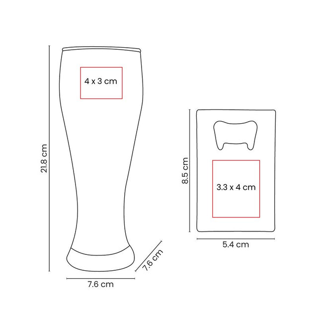 SET DE VASOS PARA CERVEZA MALTIS