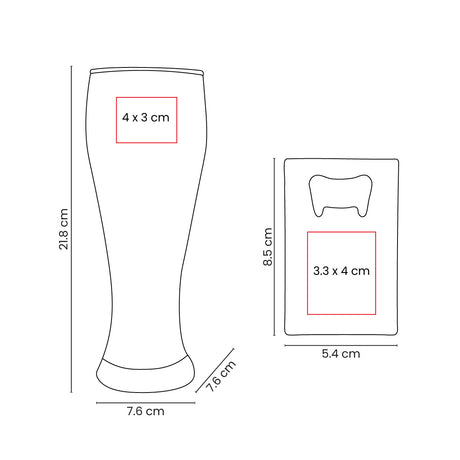 SET DE VASOS PARA CERVEZA MALTIS