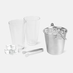 SET DE BAR GLASE