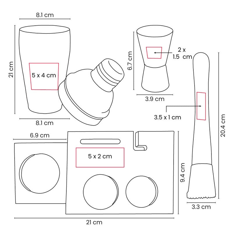 SET SHAKER KORAI
