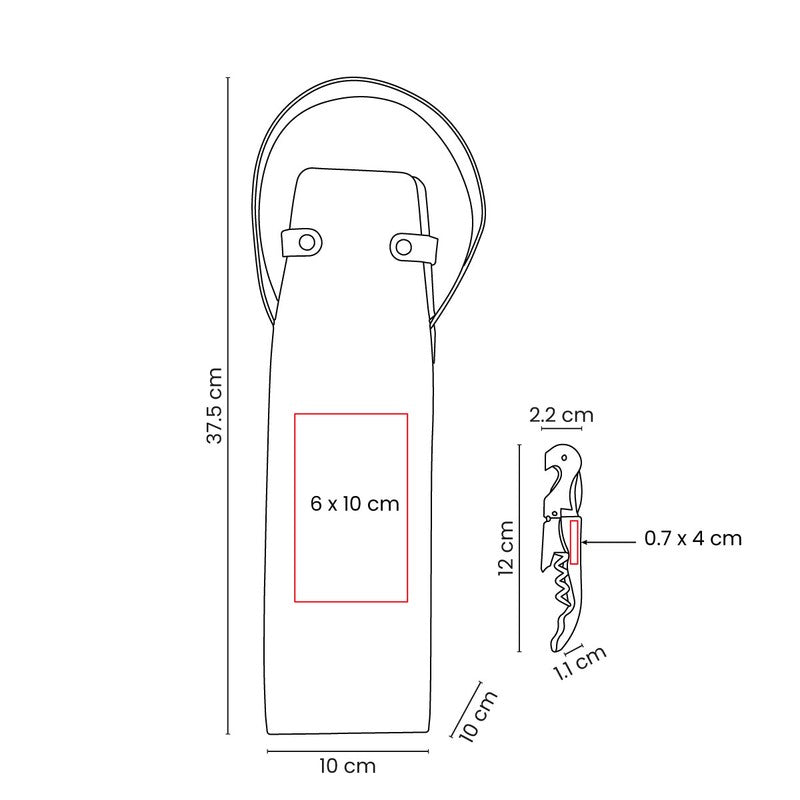 ESTUCHE PARA VINOS KENDAR