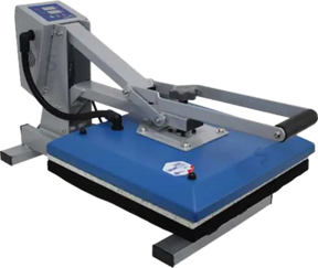 Serie PRO Prensa plana manual 110V. Blue Heat | 40x60cm | SKU BBNPM40001110VBL | Blue Heat