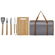 SET DE BBQ MOLT - GRIS