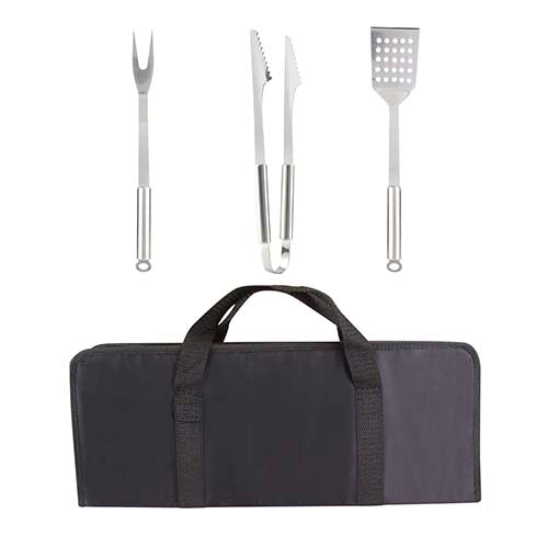 SET DE BBQ JASPER - NEGRO